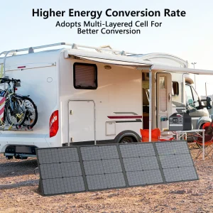 40V Portable Solar Panel Waterproof Foldable Solar Panel