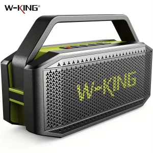 W-KING D9-1 Green Bluetooth Speaker,