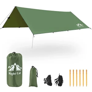 Camping Tent Tarp Hammock Rain Fly Sunshade Shelter